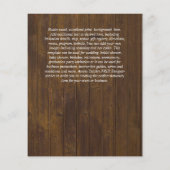 BUDGET ENREGISTRER LES DATES Feuille d'Or Paillett (Dos)