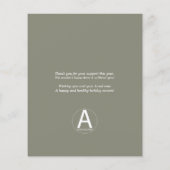 Budget Enterprise Prettige feestdagen kerstboom (Achterkant)