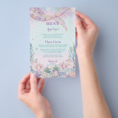 Budget etherische zeemeermin onder het Zee Menu Sh (Hand)