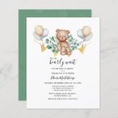 Budget Eucalyptus Beer Baby shower (Voorkant / Achterkant)