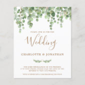 Budget Eucalyptus Botanische QR Code Weddenschap U (Voorkant)