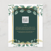 BUDGET Eucalyptus BRUIDSSCHENKING Groene Goud QR C Flyer (Achterkant)
