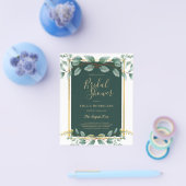 BUDGET Eucalyptus BRUIDSSCHENKING Groene Goud QR C Flyer (Enkel)