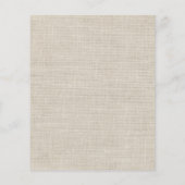 BUDGET Eucalyptus Burlap Weduwen sparen de datum (Achterkant)