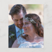 Budget Eucalyptus Feuille Script Merci photo (Dos)