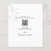 Budget Eucalyptus Feuilles mariage Enregistrer la  (Dos)