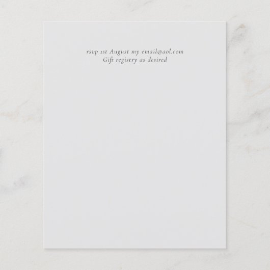 Budget Eucalyptus Feuilles Mariage RÉCEPTION Soiré (Dos)