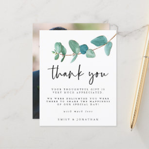 Budget Eucalyptus foto Weduwschap Bedankt