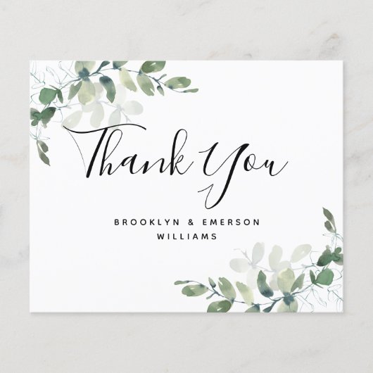 BUDGET Eucalyptus Green Foliage Weddenschap Hartel (Voorkant)