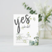 BUDGET Eucalyptus Greenery Leaves Emerald Wedding (Staand voorkant)