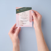 BUDGET EUCALYPTUS Greenery Leaves Wedding INVITES Flyer (Hand)