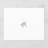 Budget Eucalyptus Greenery RSVP-reactiekaart (Achterkant)