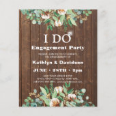 BUDGET Eucalyptus I DO Engagement Party Investisse (Voorkant)
