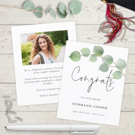 Budget Eucalyptus Photo 2023 Congrats Afstuderen