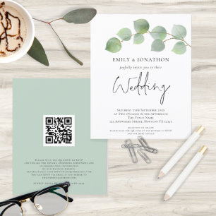 BUDGET Eucalyptus QR Code Weddenschap