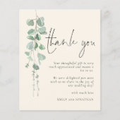 Budget Eucalyptus Sage Ivory Hartelijk dank (Voorkant)