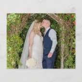 Budget Eucalyptus Script Foto QR Code Hartelijk da (Achterkant)