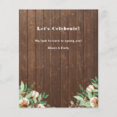 BUDGET Eucalyptus Vaderdag BBQ Party nodigt uit (Achterkant)