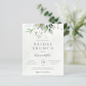 Budget Eucalyptus verdure Feuille Bridal Brunch (Debout devant)