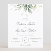 Budget Eucalyptus Verdure Feuilles Mariage élégant