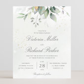 Budget Eucalyptus Verdure Feuilles Mariage élégant