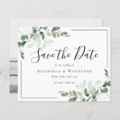 BUDGET Eucalyptus Waterverf Weddenschap sparen de (Voorkant / Achterkant)