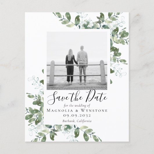 BUDGET Eucalyptus Waterverf Weddenschap sparen de (Voorkant)