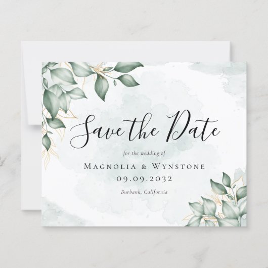 BUDGET Eucalyptus Waterverf Weddenschap sparen de (Voorkant)