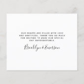 BUDGET Eucalyptus Weddenschap - Hartelijk dank (Achterkant)