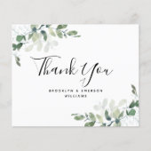 BUDGET Eucalyptus Weddenschap - Hartelijk dank (Voorkant)