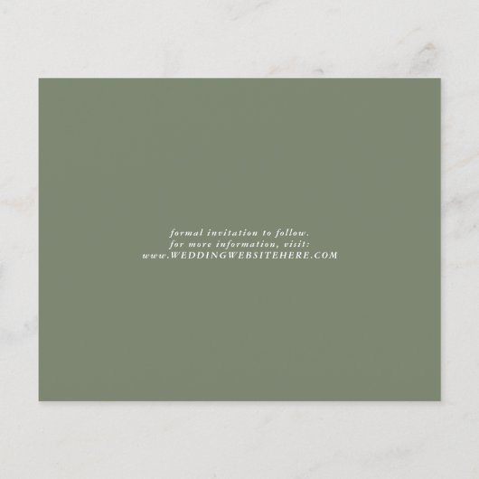 Budget Eucalyptus Weddenschap Opslaan Datum Foto (Achterkant)