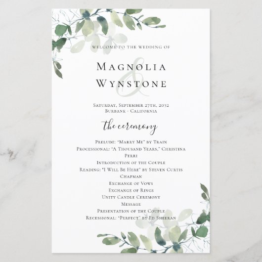 BUDGET Eucalyptus Weduwprogramma (Voorkant)