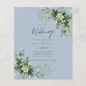 BUDGET Eucalyptusgroen Blad Bruiloft (Voorkant)