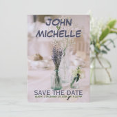 Budget Faire-part de mariage simple (Debout devant)