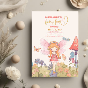 Budget Fairy Eerste betoverde Woodland 1e verjaard