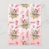 Budget Fairy Eerste Meisje's 1e Verjaardag (Achterkant)