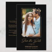 Budget Fake Golden Branches Fancy Calligraphy (Voorkant / Achterkant)