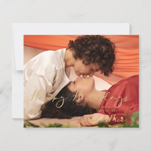 Budget Fake Golden Future Mrs & Mrs Christmas (Voorkant)