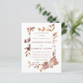 BUDGET Fall Leaves Pumpkins Weddenschap (Staand voorkant)