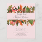 BUDGET Fall Leaves Wedding (Voorkant)