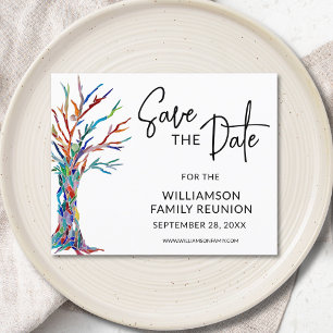Budget Familie reunion sparen de Datum aankondigin