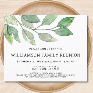 Budget Family Reunion Flyer