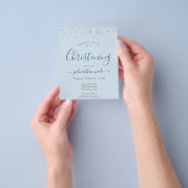 Budget Fancy script Christening Flyer (Hand)