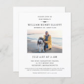 Budget Farewell Photo Funeral Memorial Service (Voorkant / Achterkant)