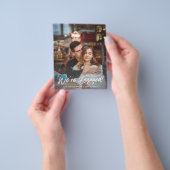 Budget Faux Sneeuw We zijn Engaged V Foto Buffalo Flyer (Hand)