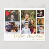 Budget Feliz Navidad Gold 6 Foto (Voorkant)