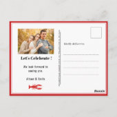 BUDGET Fête des pères Photo Crawfish Invitation à (Dos)