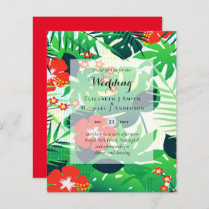 BUDGET Feuilles tropicaux Destination Mariages Inv