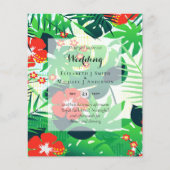 BUDGET Feuilles tropicaux Destination Mariages Inv (Devant)