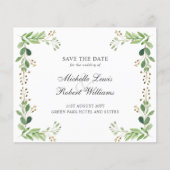 BUDGET Feuilles vertes Mariage d'été ENREGISTRER L (Devant)